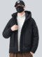 Hooded workwear down jacket men's winter 2025 new trendy thickened winter jacket jacket men's warm tops