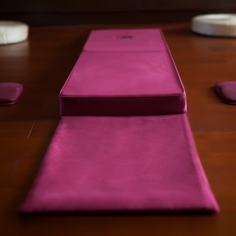 Buddha worship pad Bluetooth smart counting big worship pad home portable foldable meditation worship kowtow pure cotton thickening