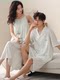 Couple Pajamas 2026 New Ice Silk Summer Sexy Suspender Nightgown Pure Lust Style ເຄື່ອງນຸ່ງເຮືອນບາງໆສຳລັບຜູ້ຊາຍຄົນໜຶ່ງແລະຜູ້ຍິງຄົນໜຶ່ງ