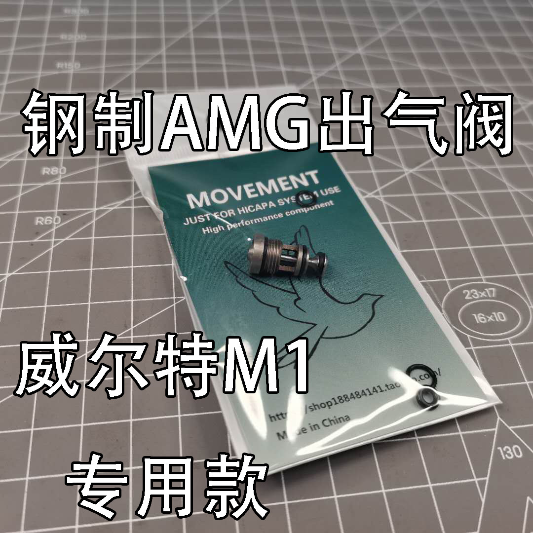 Stainless steel AMG non-spring low resistance outgassing Wirt M1 private