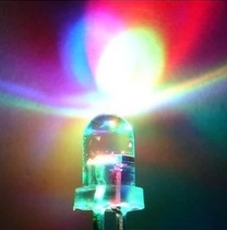 5MM Seven Colors Slow Flash F5 Seven Colorful Red Green Blue LED Light Emitting Diodes Alternating Flash LED Automatic Flash Light Slow Flash