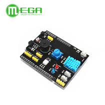 9-in-1 multi-function expansion board DHT11 temperature and humidity LM35 temperature buzzer Compatible with UNO