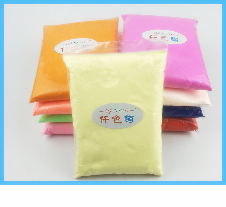 Tuyệt vời mềm đất sét siêu nhẹ đất sét 100g 24 màu bộ không độc hại màu đất sét không gian bùn plasticine đất sét vật liệu shop đồ chơi trẻ em