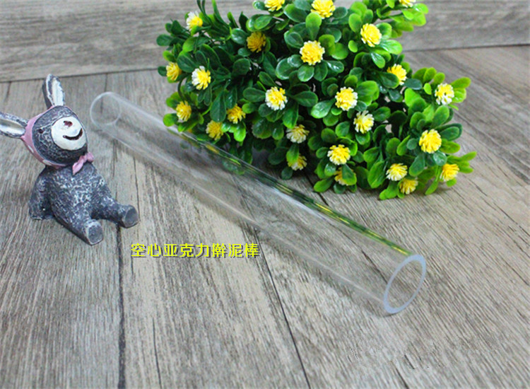 Đất sét mềm đất sét thanh nén thanh cán pin siêu ánh sáng đất sét màu đất sét mềm đất sét công cụ rỗng acrylic thanh đất sét sáp dầu