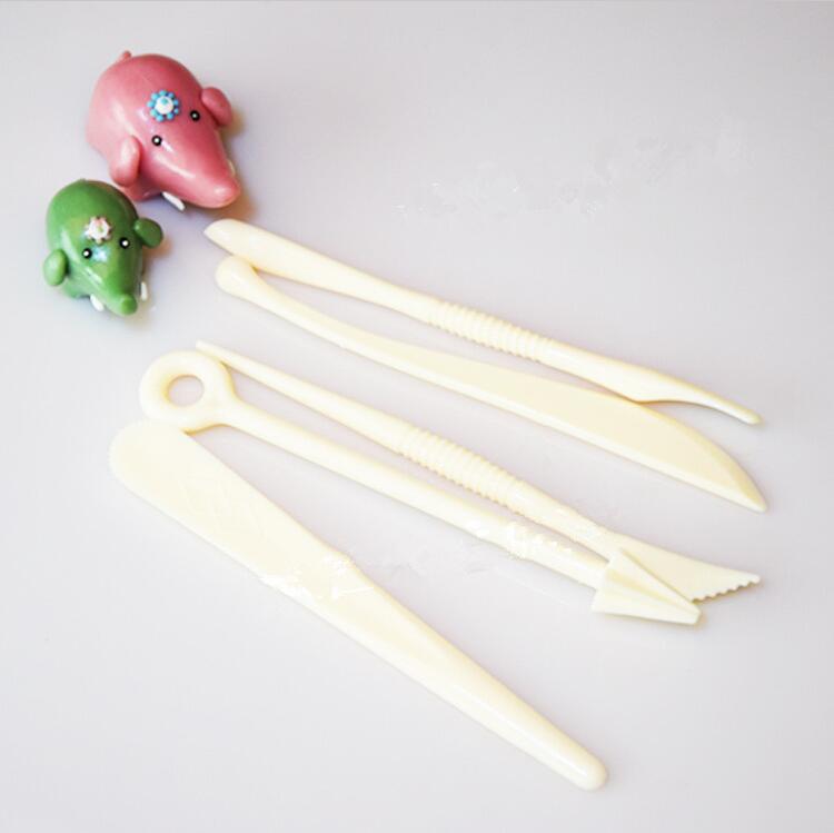 Năm mảnh phù hợp với đất sét mềm đất sét màu đất sét plasticine ngọc trai bông tuyết bùn phụ kiện đơn giản di động