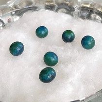  Green god of wealth strong son rare three kinds of color-changing Tibetan stupa Gawu