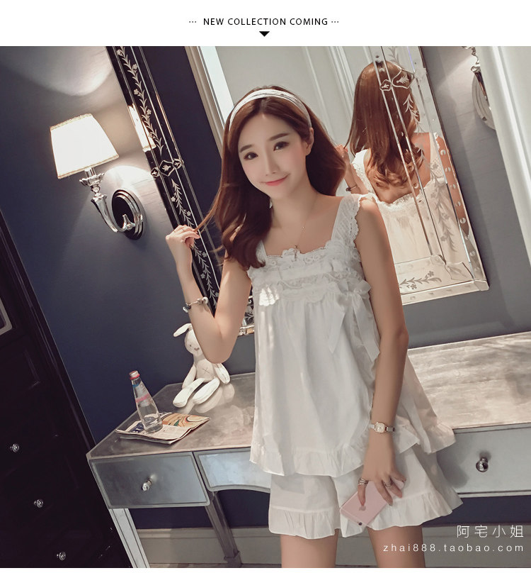 Pyjama pour femme en Coton à sling - Ref 2994715 Image 16