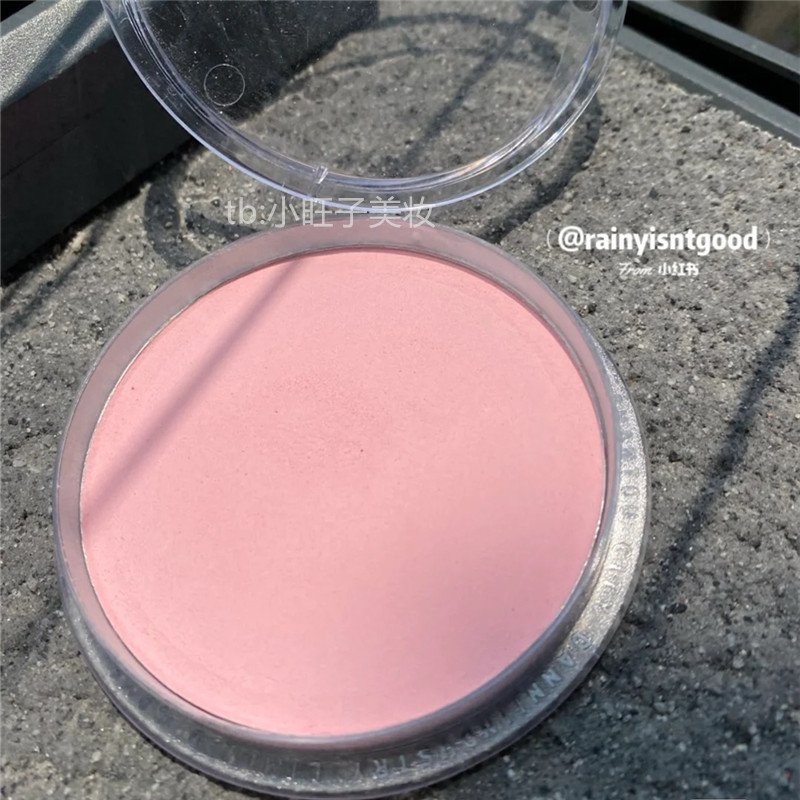 Danni! Danni Multi-Use Powder Compact Blush, Long-Lasting Oil Control, Moisturizing, Dual-Use for Dry and Wet, Contouring, with Puff