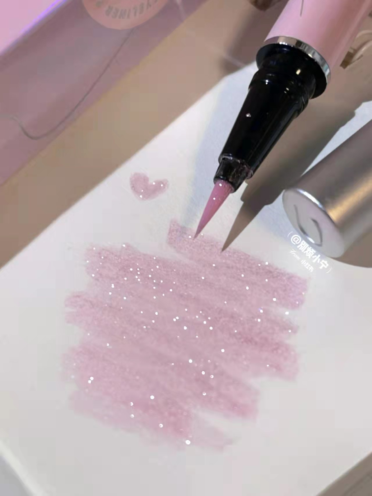 Pure Divine Eye Line liquid pen bashing silver P02 Tired without fainting high light and high light Silkworm Pen 04 Bashing Crush Drilling High