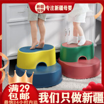 Xinjiang childrens multi-function footrest childrens double-layer stool baby anti-skid stool small chair