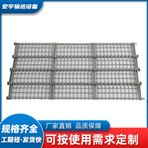 Stainless steel eye type conveyor mesh belt custom tunnel kiln 310s high temperature resistant conveying mesh belt 304 eye mesh belt