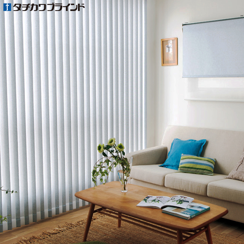 Tichuan imported Japanese modern simple vertical vertical vertical Venetian curtain office floor-to-ceiling windows custom finished blackout curtains