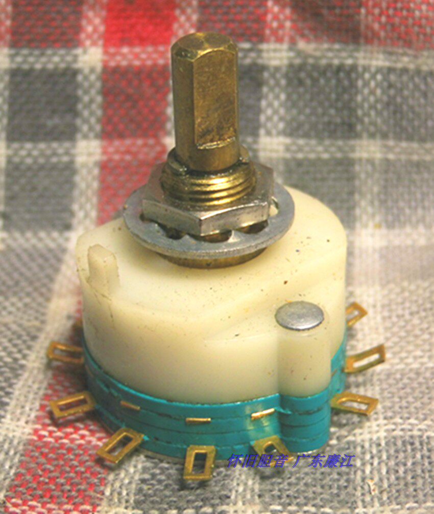 American STACKPOLE Convert Switch Single - knife 12 - stack gold - plated foot switch