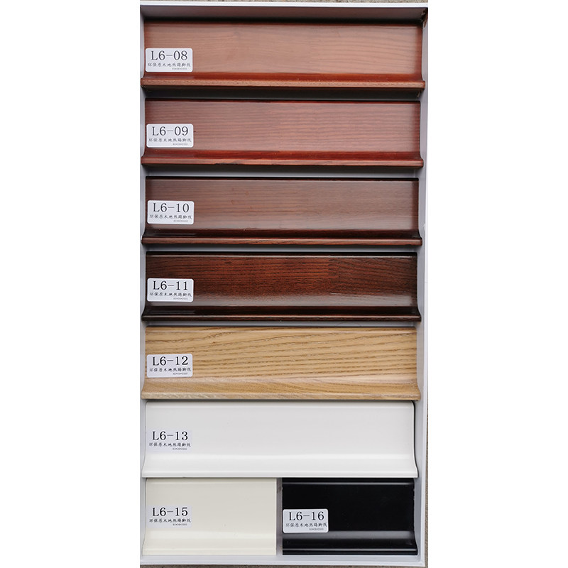 Solid wood wall corner kickline Nordic footline paint geothermal hot hot hot - corner stamped line manufacturer direct sales