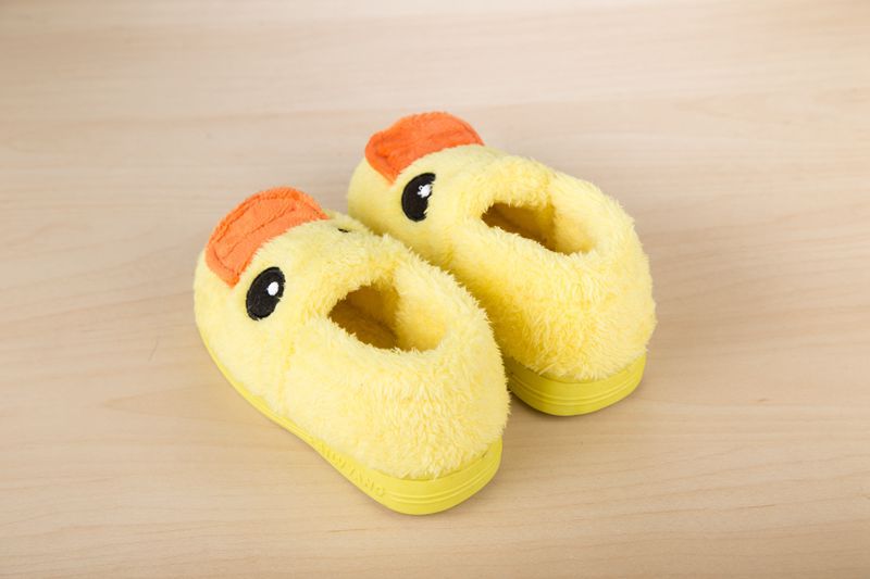 Chaussons enfants en suède pour hiver - semelle caoutchouc - Ref 1006128 Image 27