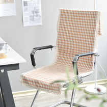 Computer chair cushion cushion integrated office chair cushion cotton thin cushion breathable boss chair cushion four seasons Universal