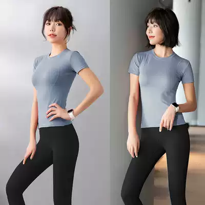 Sports suit women's quick-drying tights Gym Net red professional fashion high-end running yoga clothing spring and autumn summer