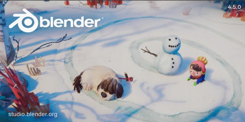 【Blender】Blender4.5开源三维建模软件简体中文免费下载-PoseAe