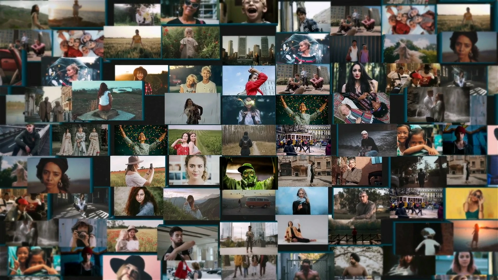 【AE模板】照片汇聚LOGO动画AE模板-PoseAe视频创意库