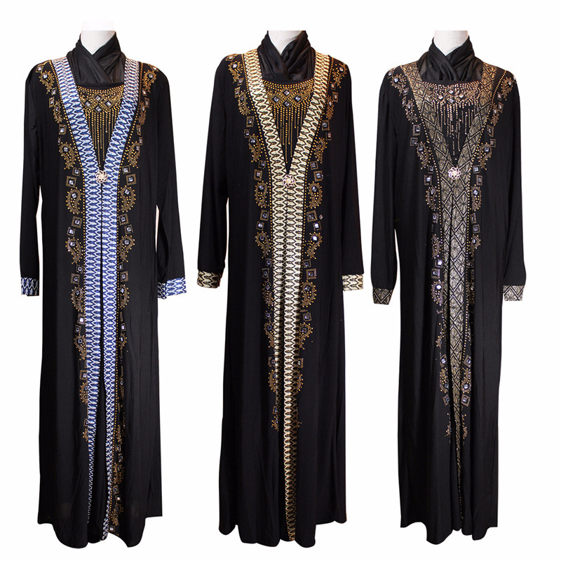 Travel Clothing for Middle-Aged and Elderly Women, Long Robes, Dresses, Long Skirts, Women's Clothing for Visiting Temples