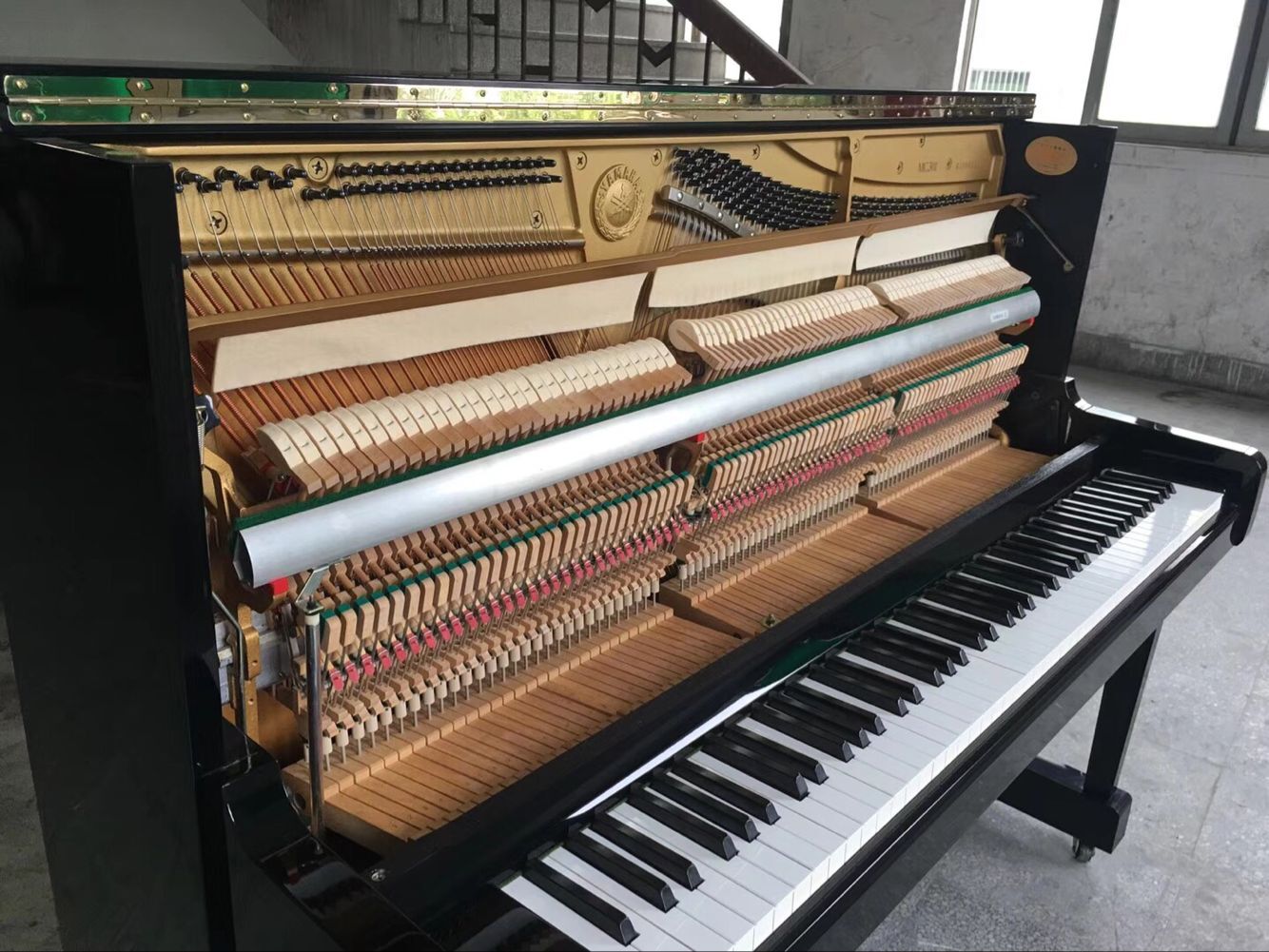 Nhật Bản nhập khẩu đàn piano thẳng đứng Yamaha MC495 kiểm tra hiệu suất sinh viên tại nhà - dương cầm đàn piano