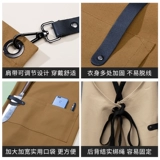 Фартук, водонепроницаемый чай с молоком для маникюра для коммерческого использования для работы, делается под заказ, с печатью вашего логотипа