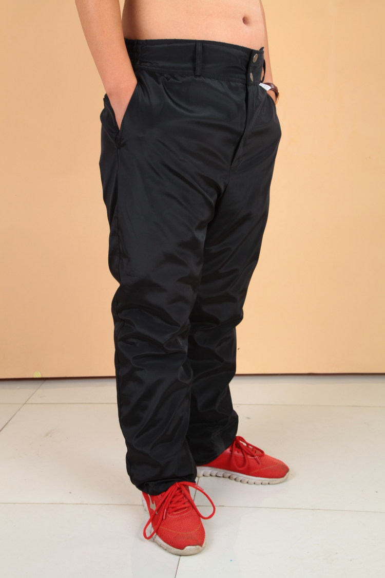 Pantalon cuir homme droit pour hiver - Ref 1488125 Image 14