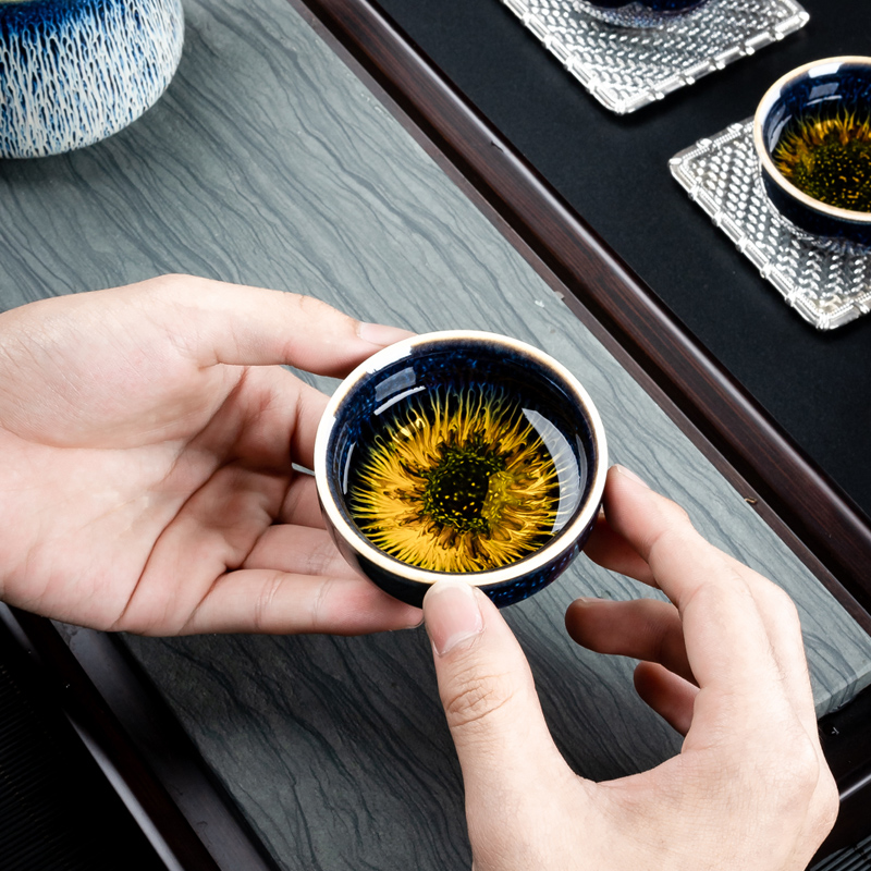 Variable cups little kung fu tea set manually build light tea red glaze, ceramic masters cup single cup bowl sample tea cup