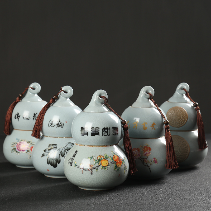 Are young cypress pick your up ceramics slicing bucket of pu 'er tea caddy fixings seal storage tank fittings of kung fu tea set