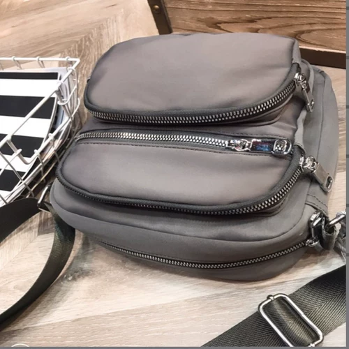 博卜 Сумка на одно плечо, нейлоновая сумка через плечо, портативная небольшая сумка для пожилых людей для матери, сумка с петлей на руку, ткань оксфорд, для среднего возраста