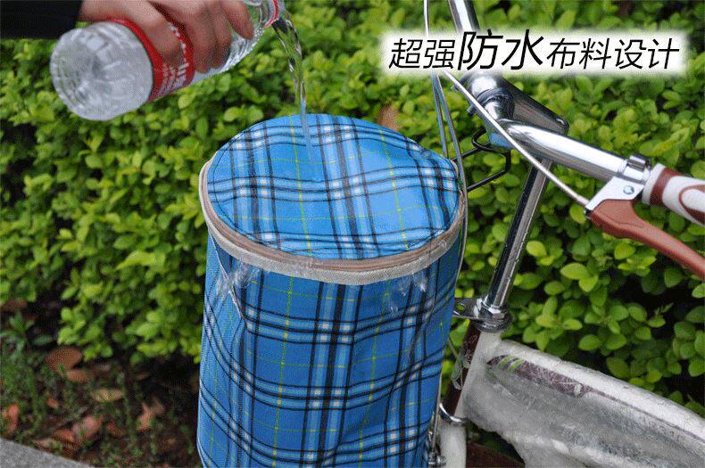 Panier pour vélo ACACIA en toile - Ref 2260132 Image 10