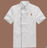 Бесплатная доставка в столовой шеф-повар кухонная рабочая одежда одежда шеф-повар одежда с коротки