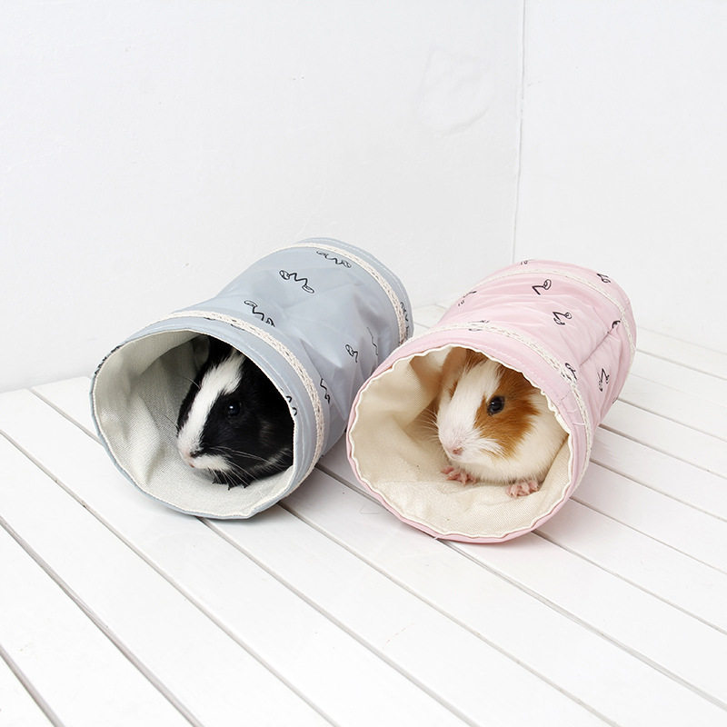 Pet tunnel two-way spring and autumn hedgehog tunnel toy chinchilla hamster guinea pig squid warm two channels