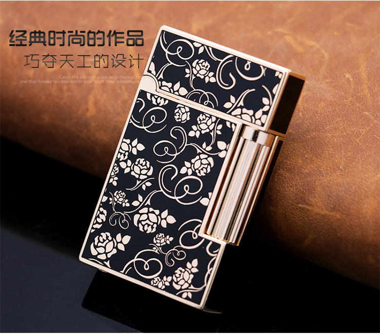 Kho báu mát âm thanh nhẹ hơn không trượt gió bánh xe retro siêu mỏng cá tính quà tặng sáng tạo để gửi bạn trai shop bật lửa độc lạ