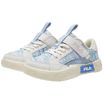 FILA childrens shoes breathable childrens shoes 2024 summer new style childrens boys and girls Velcro casual sneakers