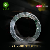 Myanmar on-site high-end A-goods 55 laps mouth Nuo Bing sunny natural old pit emerald with certificate