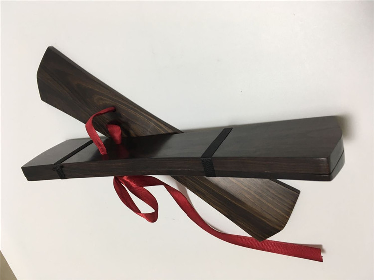 Yu opera drama Qin Jing Bắc Kinh opera gỗ gụ mun castanets tháo rời bảng trống nhanh bảng thẳng tay đĩa nhạc cụ gõ - Nhạc cụ dân tộc đàn đáy