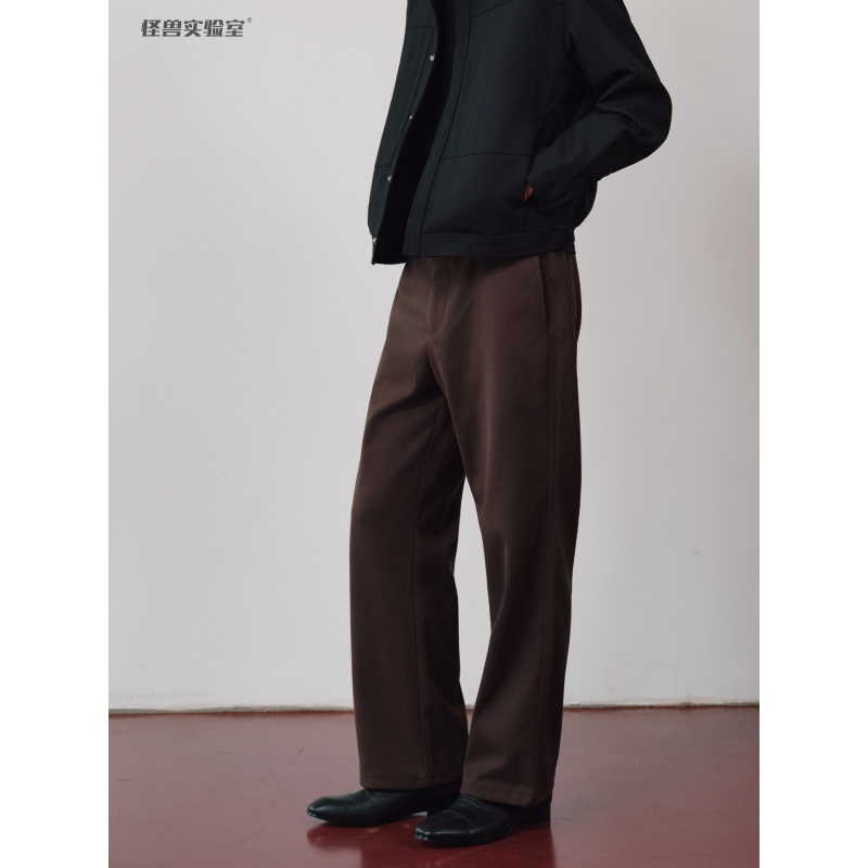 【M4】Monster Laboratory Autumn/Winter 517 Style Roman Twill 420g Anti-Static Casual Trousers # 570