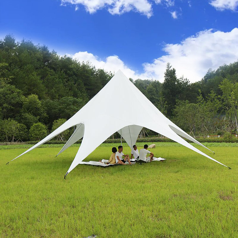 sibada outdoor sunscreen sunscreen hexagonal tent large picnic beach camping star shed convenient and special