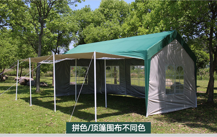 Lều ngoài trời chống nắng chống nắng bạc bãi đậu xe mái hiên nhà xe tán nhà để xe di động in tùy chỉnh - Lều / mái hiên / phụ kiện lều cọc dựng lều	
