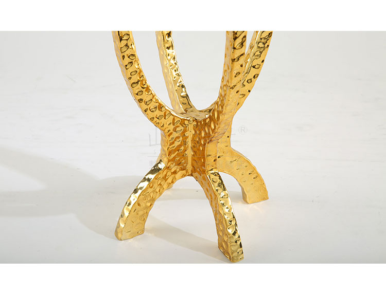 Modern light key-2 luxury northern copper vase sitting room adornment is placed with ceramic bracket flowerpot four feet tripod flower arranging flowers