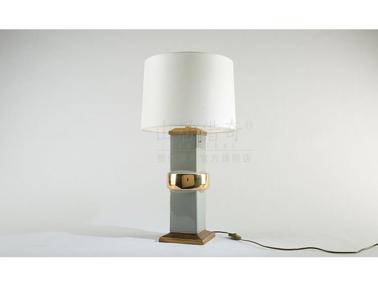 I and contracted Nordic household act the role ofing is tasted, the new Chinese style living room decoration lamp is placed between example ceramic lamp