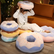 Cute ins sweet and donut cushion ground floor bedroom Balcony Mat home Pour cushion tatami floating window mat