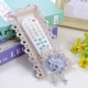 Ren điều khiển từ xa đặt TV điều khiển từ xa bao gồm bảo vệ nhà điều khiển từ xa che bụi trong suốt dễ thương tấm điều khiển từ xa thiết lập áo trùm máy giặt cửa trước electrolux 10kg