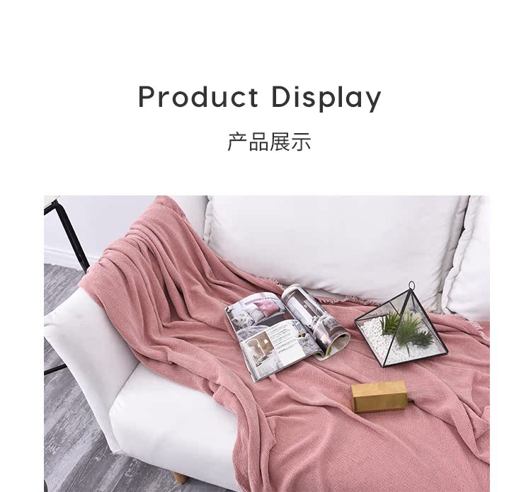 Tốt làm Bắc Âu ins gió sofa chăn văn phòng ngủ trưa điều hòa không khí chăn thường khăn choàng mùa hè ánh sáng bông - Ném / Chăn mền nhung tuyết