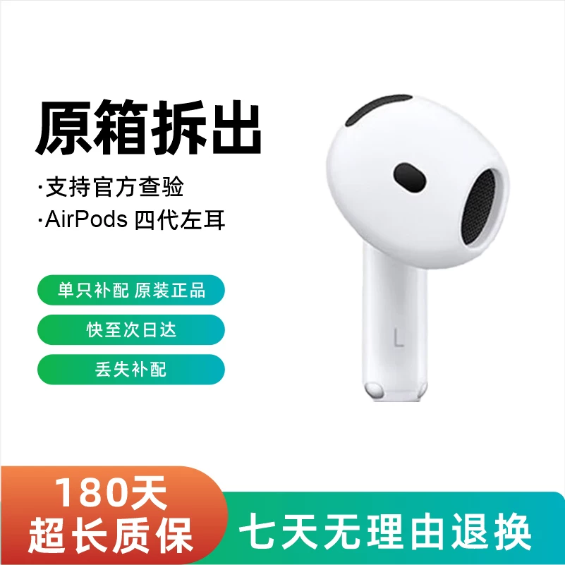 Apple Airpods Pro моноподовая наушница с дополнительной левой коробочкой и правым наушником, 1223344 поколение зарядного отделения