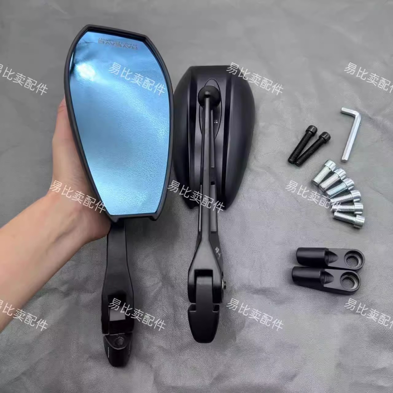 AOS4 マザーランドエディション バックミラー プラス 拡大ミラー ヤマハ CFMOTO 9 電動バイク ユニバーサル