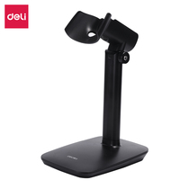 Deli 15130 barcode scanner adjustable bracket express logistics supermarket cashier scanning gun holder shelf base