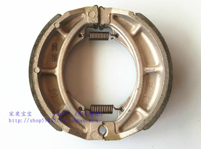 Bản gốc Suzuki QS125-5 Junchi GT125 Khối phanh trước và sau Má phanh Phanh chính hãng - Pad phanh bộ thắng đĩa trước xe sirius