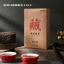 Mengding Mountain Tea Yaan Tibetan Tea Sichuan Black Tea Brick Tea Mengding Mountain Tea 500g